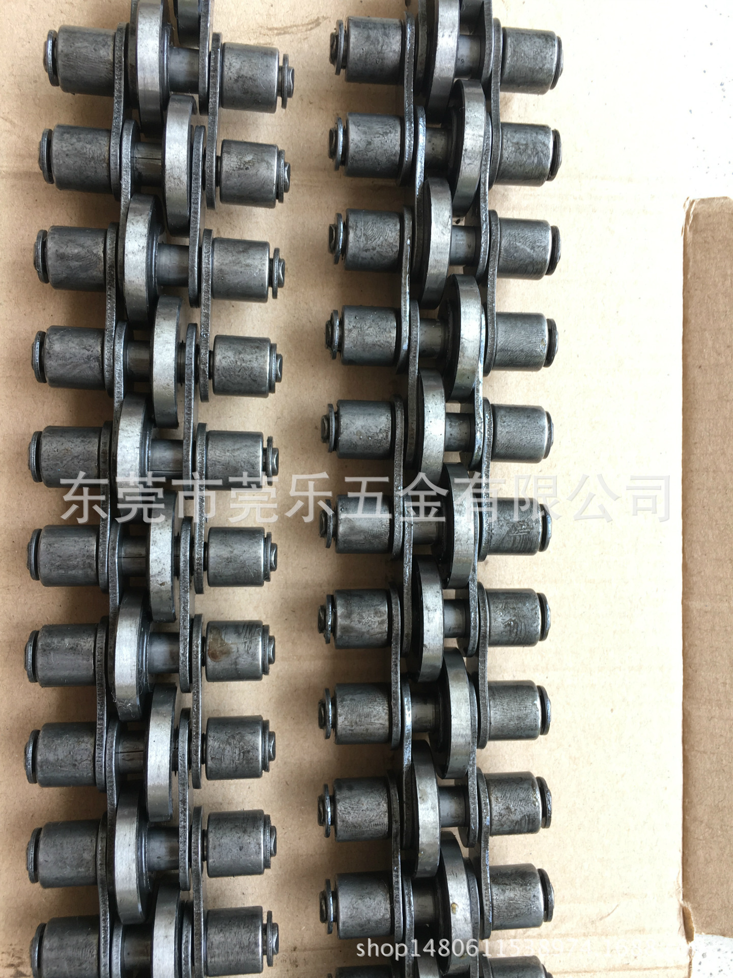 厂销自强链条批发12B两侧导轮倍速链条 非标侧轮倍速链条自强链条