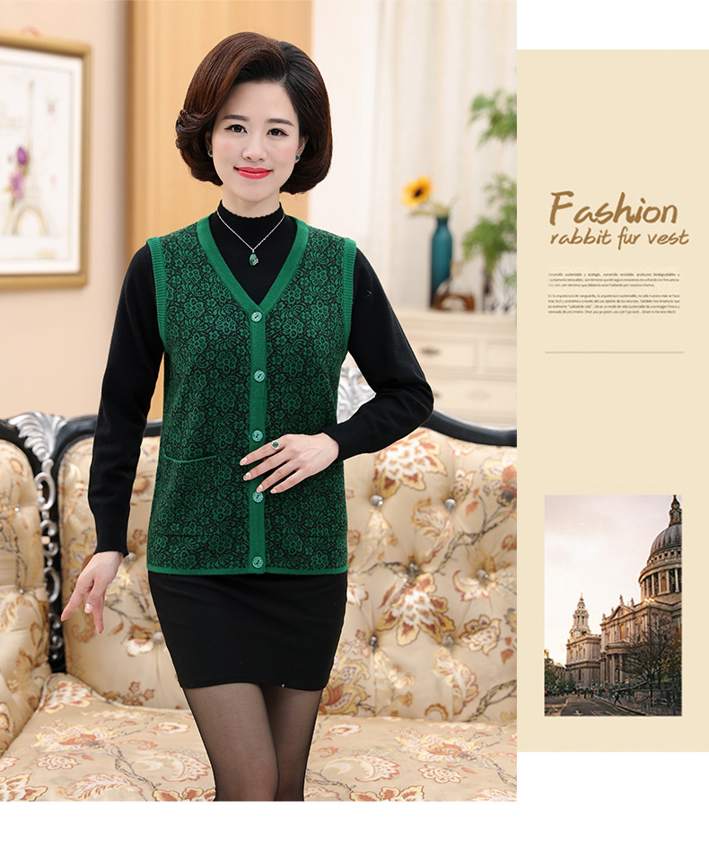 Gilet femme en Tricot - Ref 3317933 Image 30