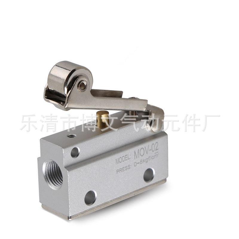 一进一出控制机械阀MOV-02 气动开关 手动阀