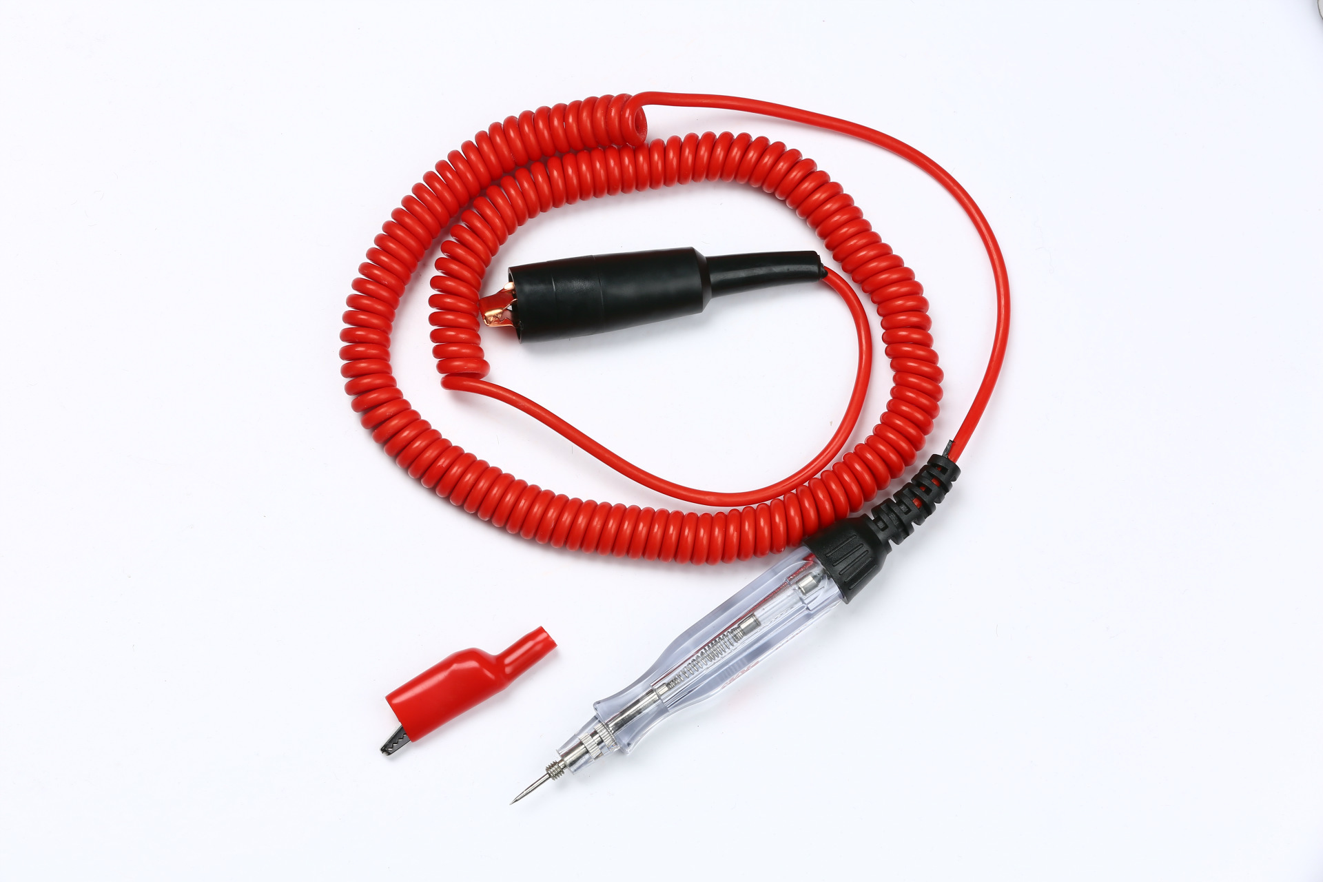 汽车测电笔，附带可更换鳄鱼夹，出口欧洲北美，车用