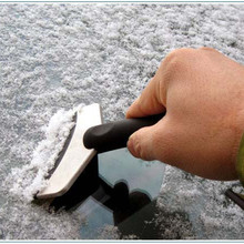 汽車不銹鋼雪鏟 車用雪刮器  除霜 除雪 除冰 56g 18×11cm