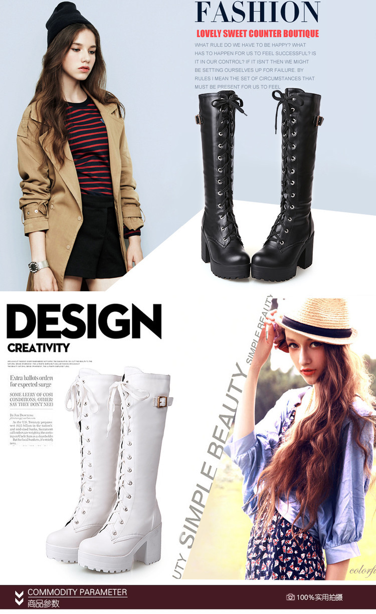 Bottes femme WYNN en PU artificiel - Ref 3355251 Image 8