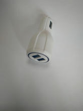 新款大光环车充外壳双口单A+C口 现货批发 可来图定制