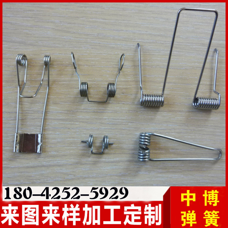 扭簧 批发双扭簧 类异型扭转弹簧生产0.1-8mm规格扭