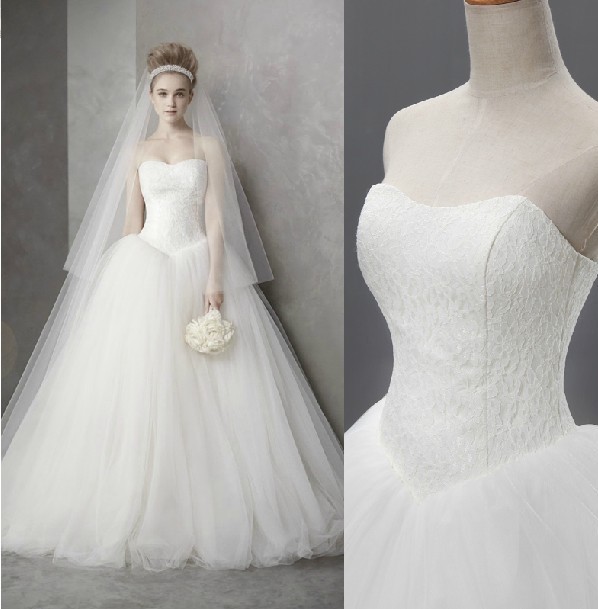 Wedding dress for bride