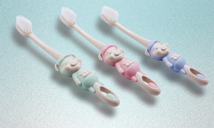秸稈兒童牙刷2