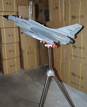 1：16歼10战斗机模型合金 J10飞机模型 国防教育展模型