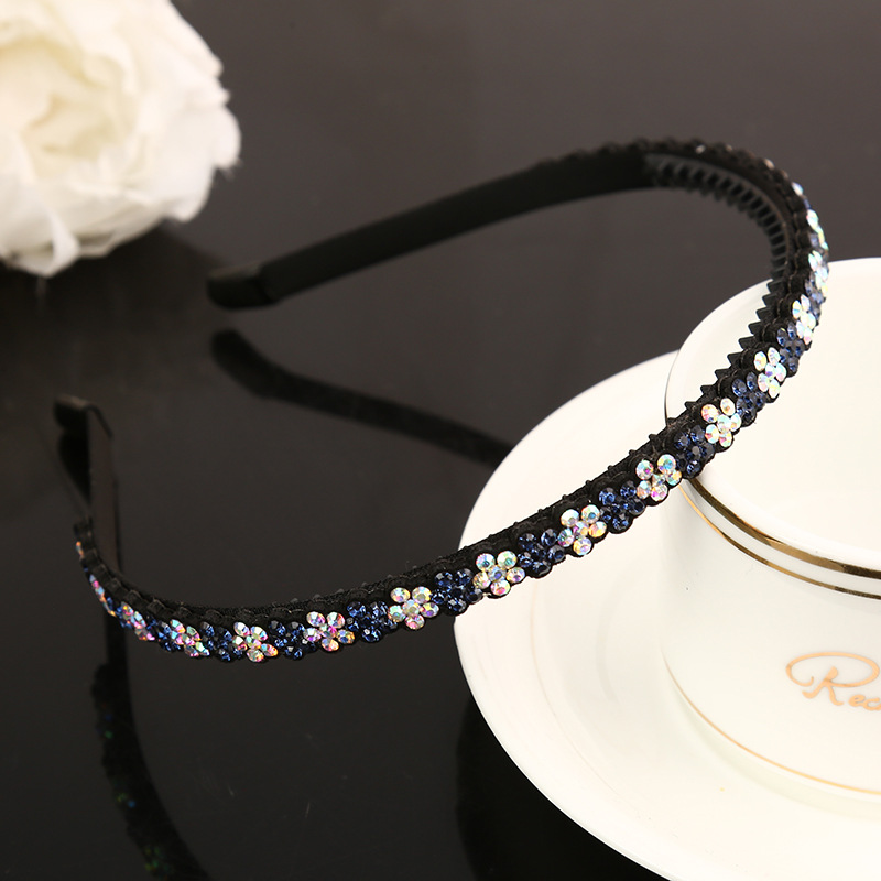 Taobao hot sale New simple women's headband exquisite diamond headband fashion jewelry hair accessories Yiwu factory wholesale