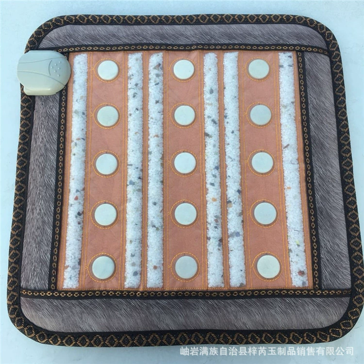 Хрустальная подушка, красочная нефритовая подушка с подогревом, турмалиновая подушка для дивана, loess ball, матрас из германиевого камня с отрицательными ионами