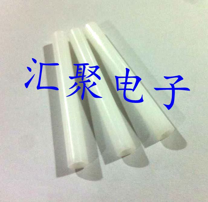 平头POM棒 压棒Φ6*60mm白色压棒、胶棒、测试架配件 M3内牙
