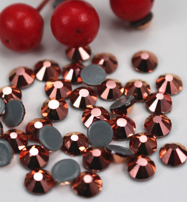 Rhinestones rose gold DIY clothing accessories hand jewelry accessories water drill flat bottom hot drill