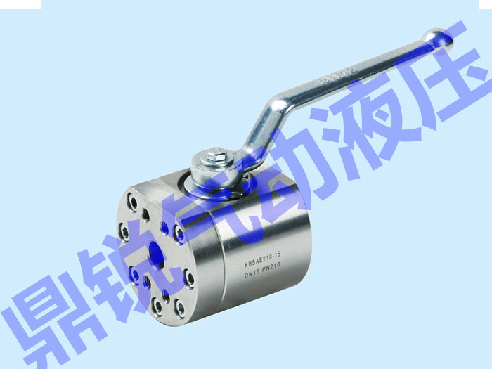 KHSAE-210-100-212A公称通径15mm 压力210bar法兰式球阀 高压球阀