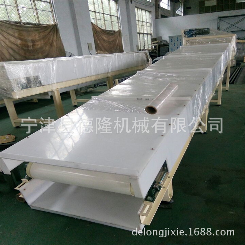 德隆厂家定 制 自动化皮带输送机 升降皮带输送机 两头升降皮带机