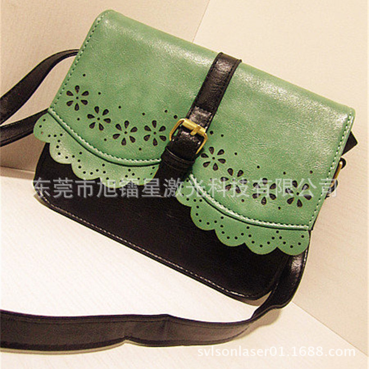 专业沙发皮料 包包布料激光切割机 亮皮皮衣服装手套革手袋切割机