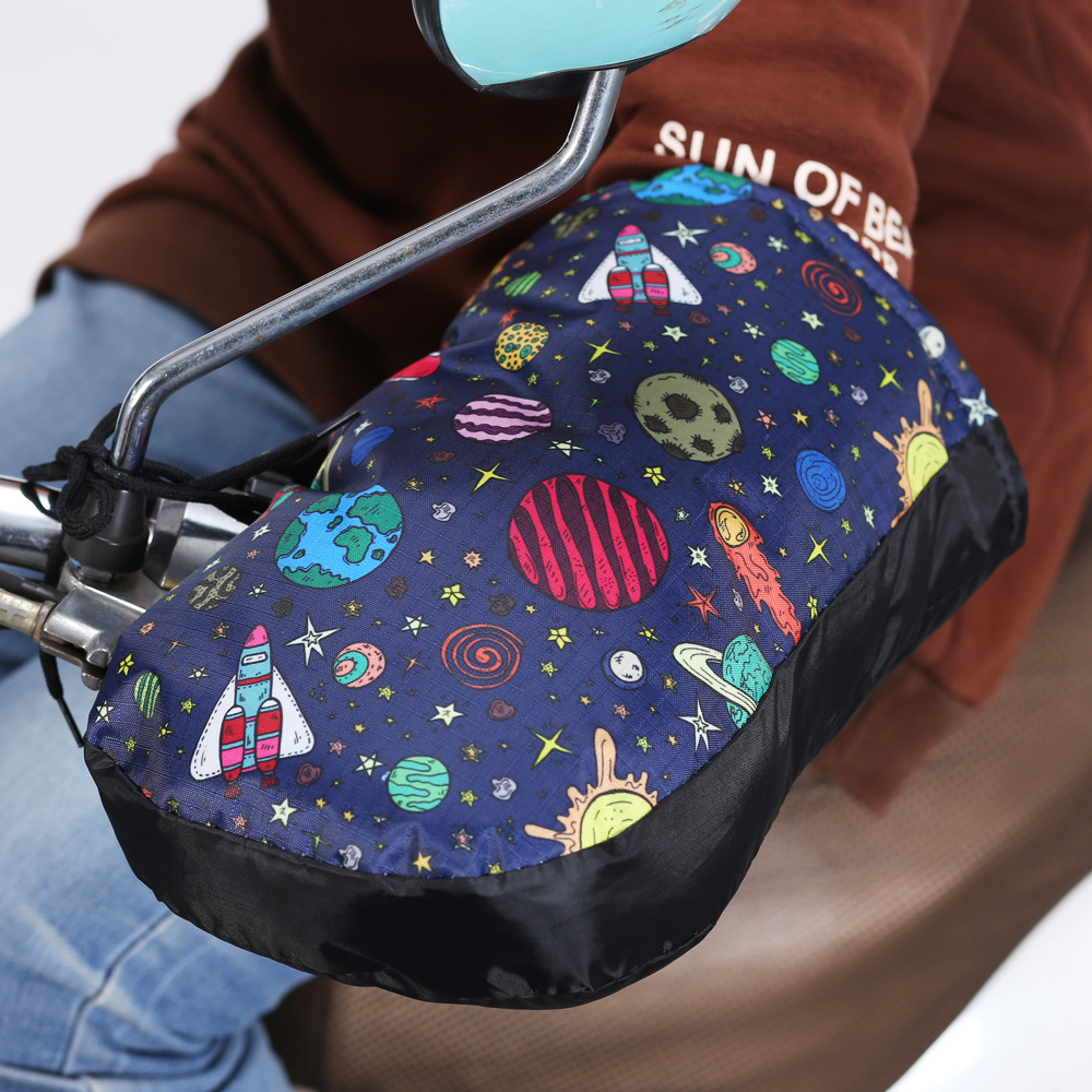 winter Electric vehicle glove motorcycle glove handle grip thickening keep warm Cold proof Windbreak waterproof currency Manufactor Direct selling