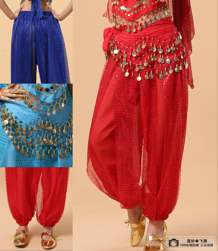 Wholesale Indian dance performance clothes, practice pants, belly dance pants, dance pants, dance pants, practice pants, stage wear,