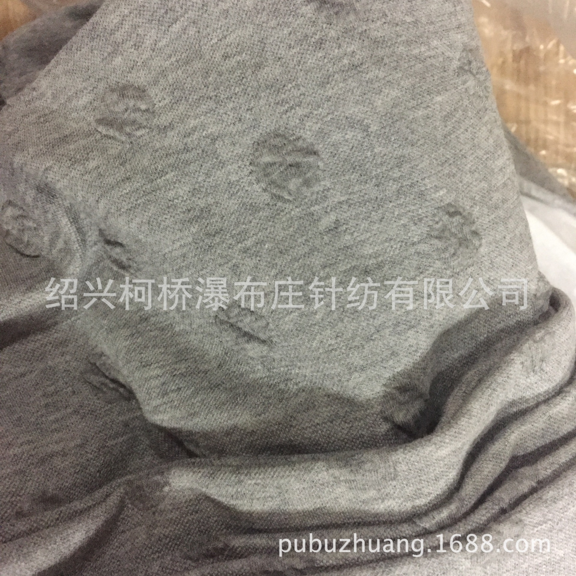 厂家直销针织60棉35涤纶5氨纶高档粗针圆点提花布