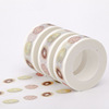 Japanese paper tape, white sticker, photoalbum, photo frame, decorations, hair band, South Korea, scheduler