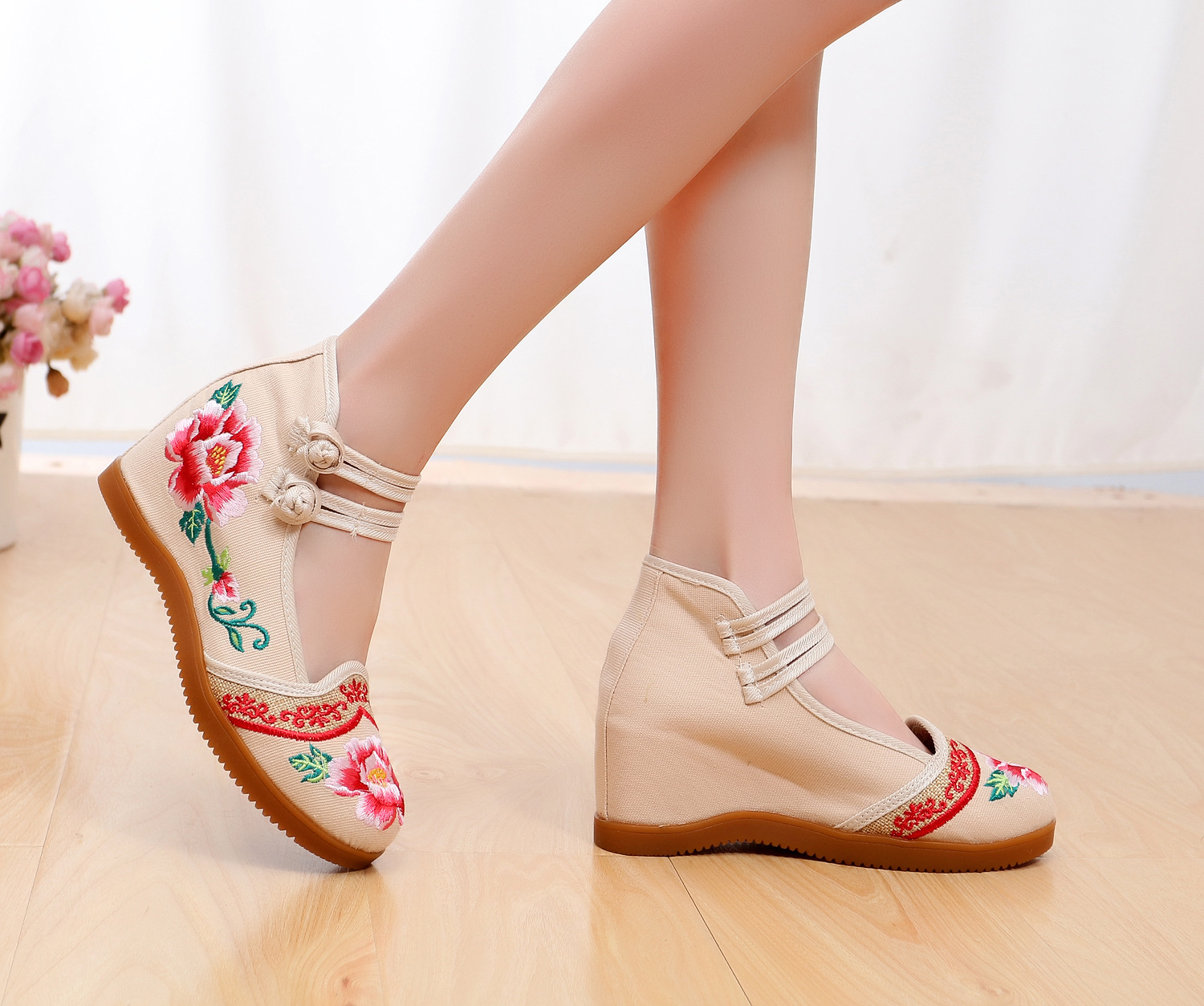 Mocassins femme en Toile - Ref 3440354 Image 33