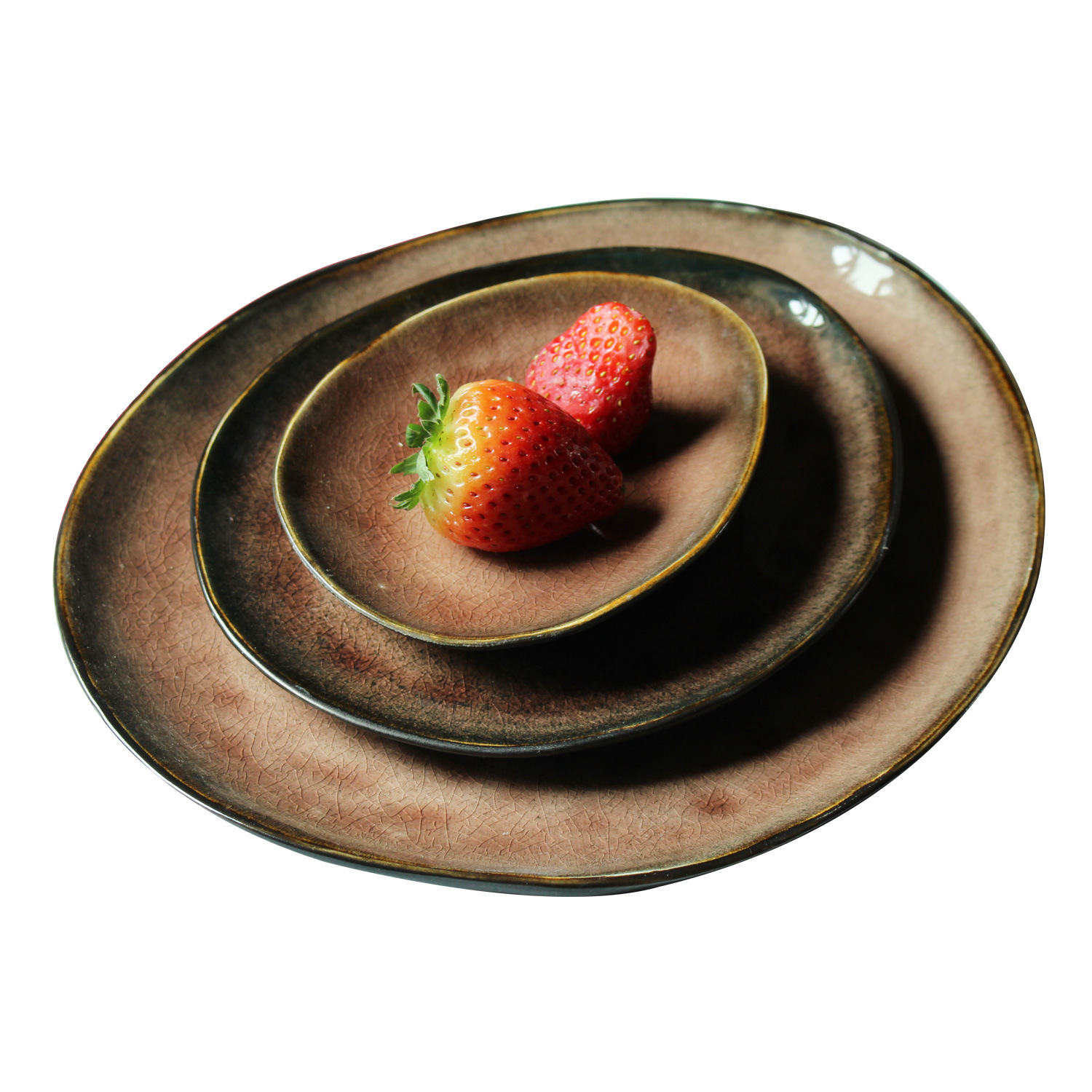 Creativo de la vendimia vajilla de cerámica vajilla del hogar vajilla de porcelana gran disco de pescado plato de arroz tazón de sopa tazón de ensalada plato de sabor pequeño