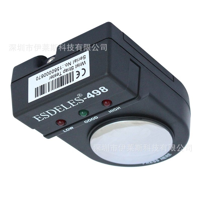 直销ESDELES-498人体手腕带在线静电环测试仪|ru