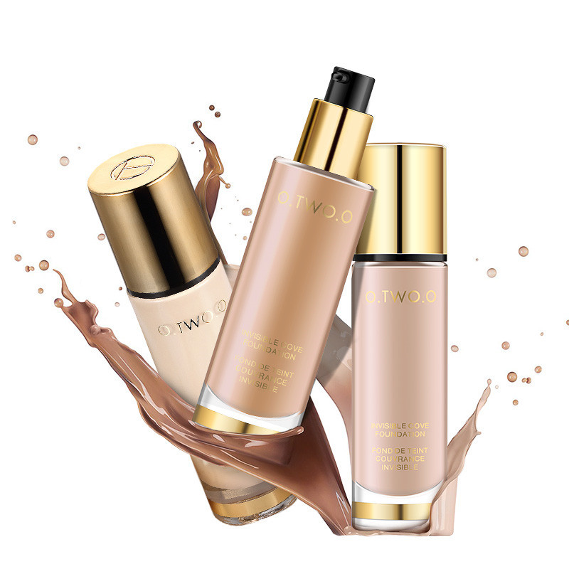 Gold Natural Makeup Liquid Foundation Flawless Cover Invisible Pores Bb Cream Moisturizing Liquid Foundation 9983