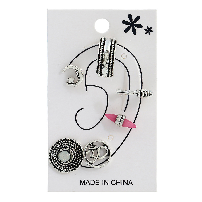 Fashion OL alloy plating Jewelry Set (Silver)NHNNZ3023-Silver