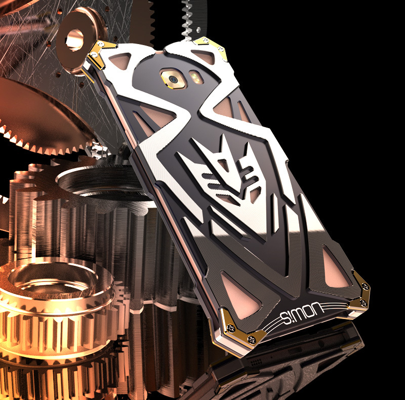 SIMON THOR Ⅱ Aviation Aluminum Alloy Shockproof Armor Metal Case Cover for Samsung Galaxy C9 Pro C9000