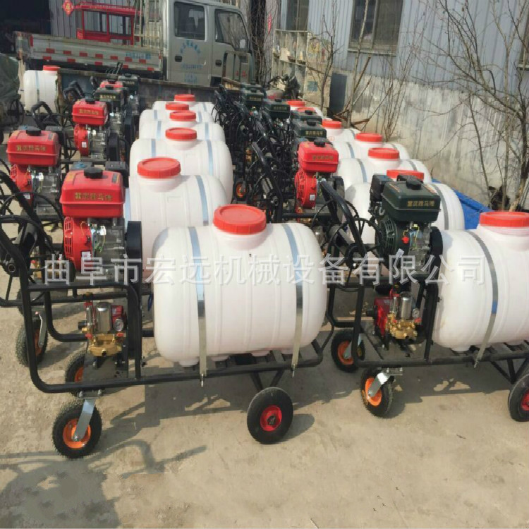 汽油泵手推打药车 农用高效率打药机 消毒灭菌打药车