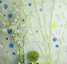 4pcs/pack蝴蝶 夜光贴纸PVC 荧光夜光贴/墙贴淘宝速卖通eBay热卖