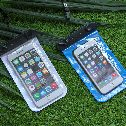 Wholesale Touch Screen Transparent Outdoor Swimming Diving Supplies Mobile Waterproof Bag New Apple Waterproof Phone Case
