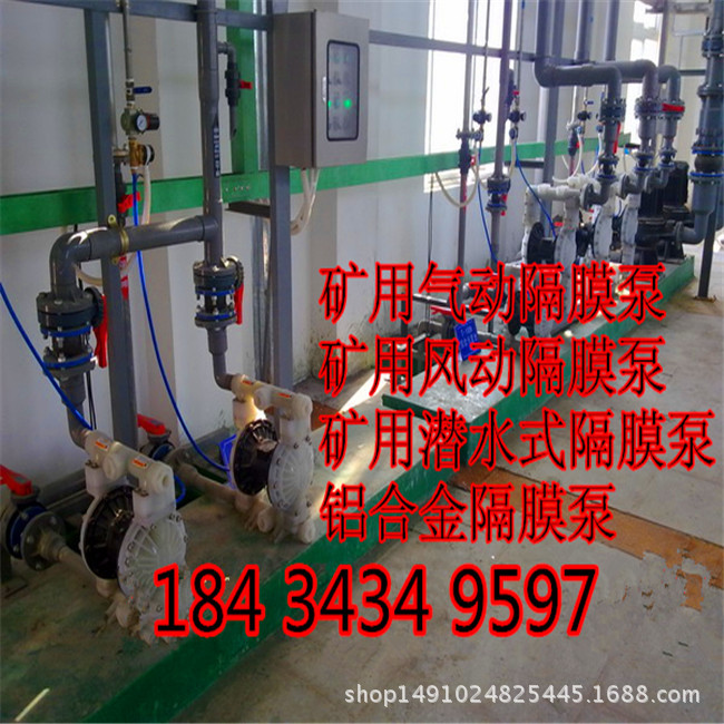 宁夏吴忠煤矿井下用40口径隔膜泵（省时省工）