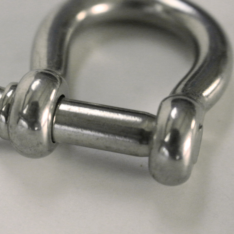欧式弓形卸扣不锈钢材质结实耐用不易生锈欢迎选购欧式弓形卸扣
