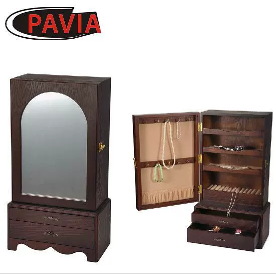 原厂直销哑光贴木皮开发油漆珠宝首饰柜子