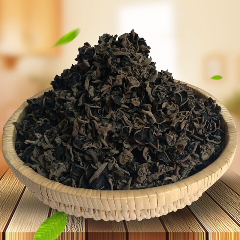 Northeast Black fungus dried food Changbai specialty wild bulk 500g Produce Mushroom Manufactor wholesale