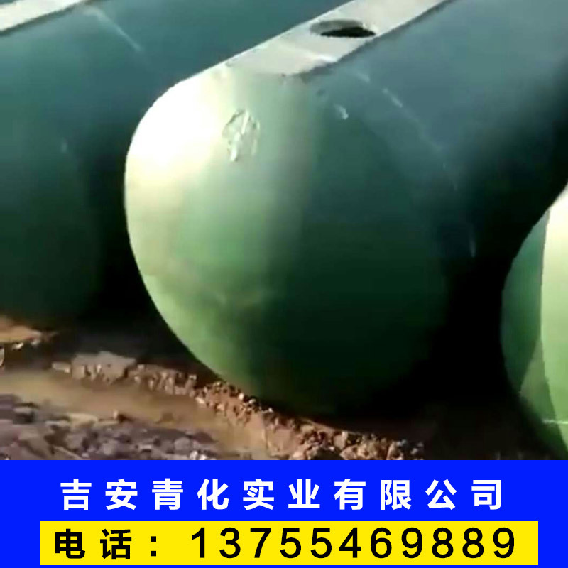 厂家供应玻璃钢化粪池成品污水处理设备耐酸碱耐腐蚀高效净化