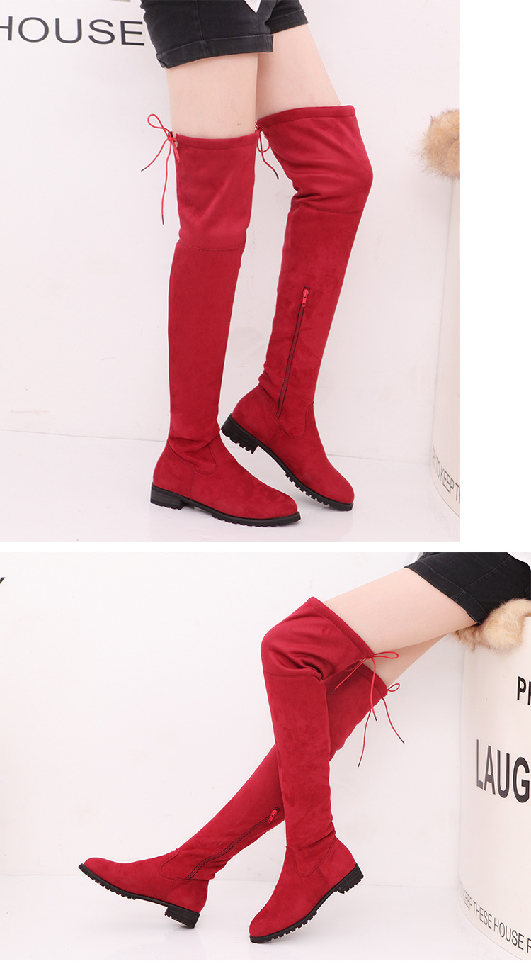 Bottes femme en Daim - Ref 3355148 Image 40