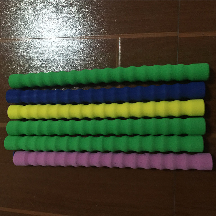 供应nbr橡塑发泡高弹海绵管套 器材防水护套异型泡棉手把套高弹性