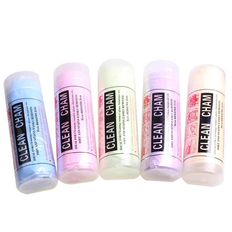 A+品 66*43cm無紋帶桶鹿皮巾 寵物毛巾 運動冰巾涼巾擦車巾