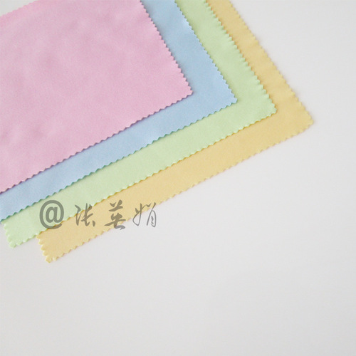 Zhener Glasses Cloth 200g Microfiber Single-sided Brushed Glasses Cloth Disposable Wiping Cloth Customized in Various Sizes