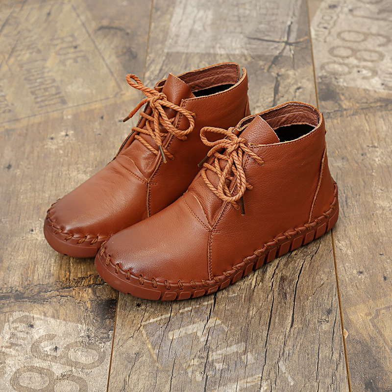 Bottes femme INFOHOMME en En cuir - Ref 3355276 Image 4