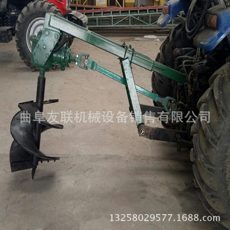 现货 供应车载式挖坑机 四轮植树钻孔机型号 大直径挖坑机