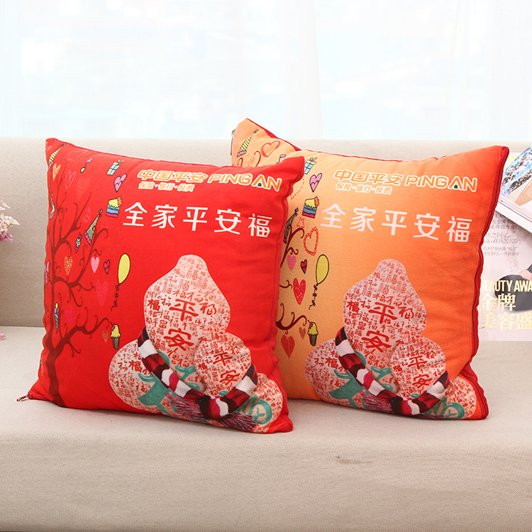 印花抱枕
