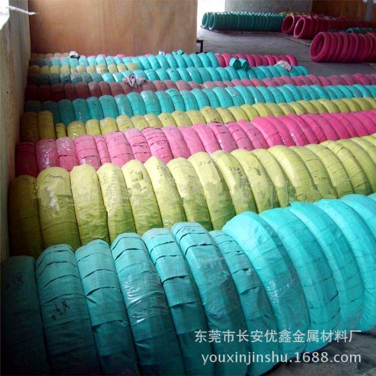 厂家直销316L不锈钢光亮弹簧丝 雾面挂具线Φ0.5 0.8 1.0MM