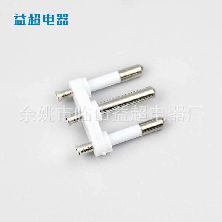 4.0三芯巴西0.38 厂家供应电源支架 巴西电源插头支架 量大价优