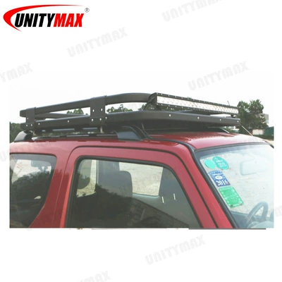 Suzuki Jimny üçün modifikasiya edilmiş dam baqajı çərçivəsi, yastı boru, alüminium ərintisi