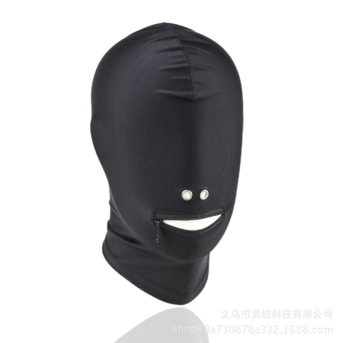 Factory direct supply wholesale sexy hood, elastic cloth eye mask, face mask with eyes and mouth, all-inclusive hood with eyes and mouth, toys