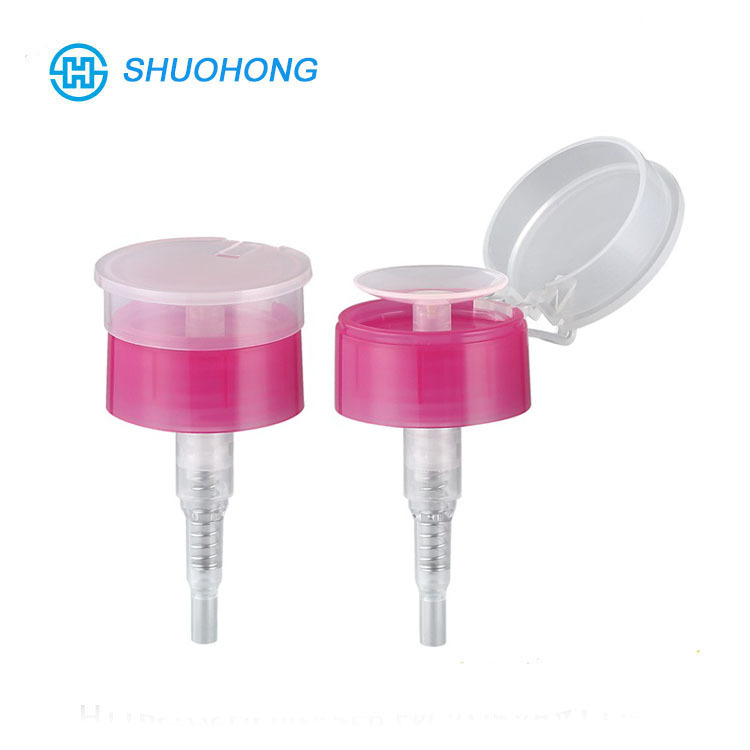 Manufacturers Wholesale Cosmetic Packaging Makeup Remover Water Press Pump Nail Polish Remover Bottle Nail Polish Remover Oil Pump
