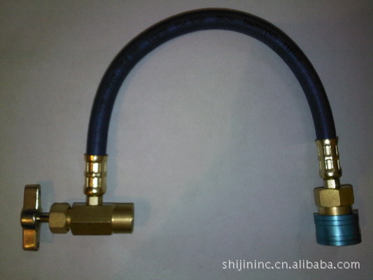 R134A recharge hose 制冷剂补充管 汽车空调补充管
