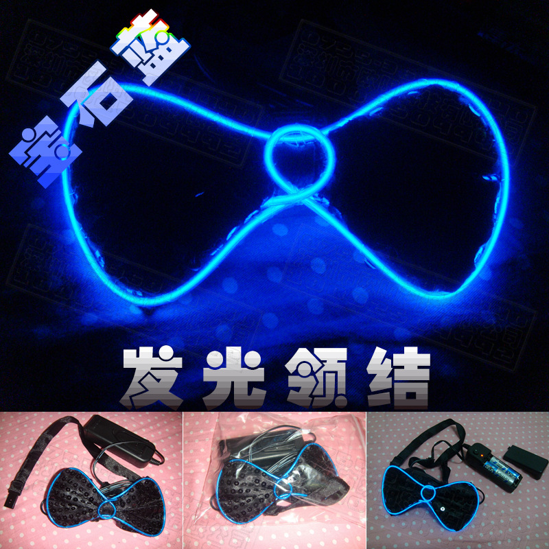 Flashing bow tie